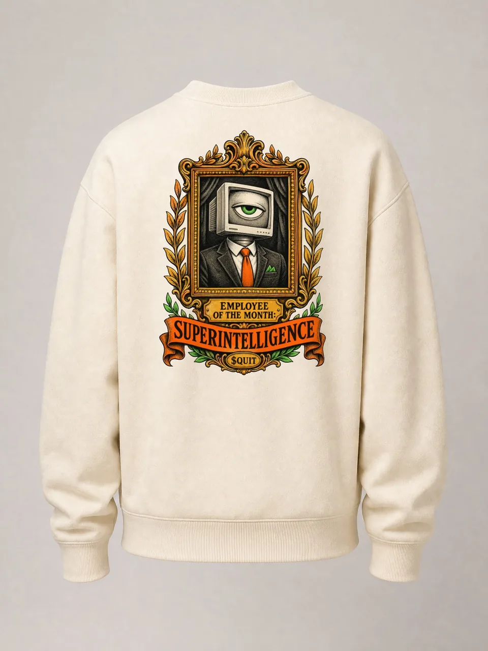 Employee of the Month Crewneck, back