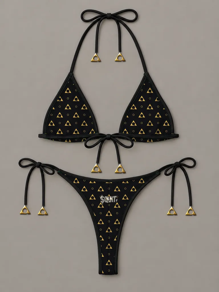 The Monogram Bikini, back